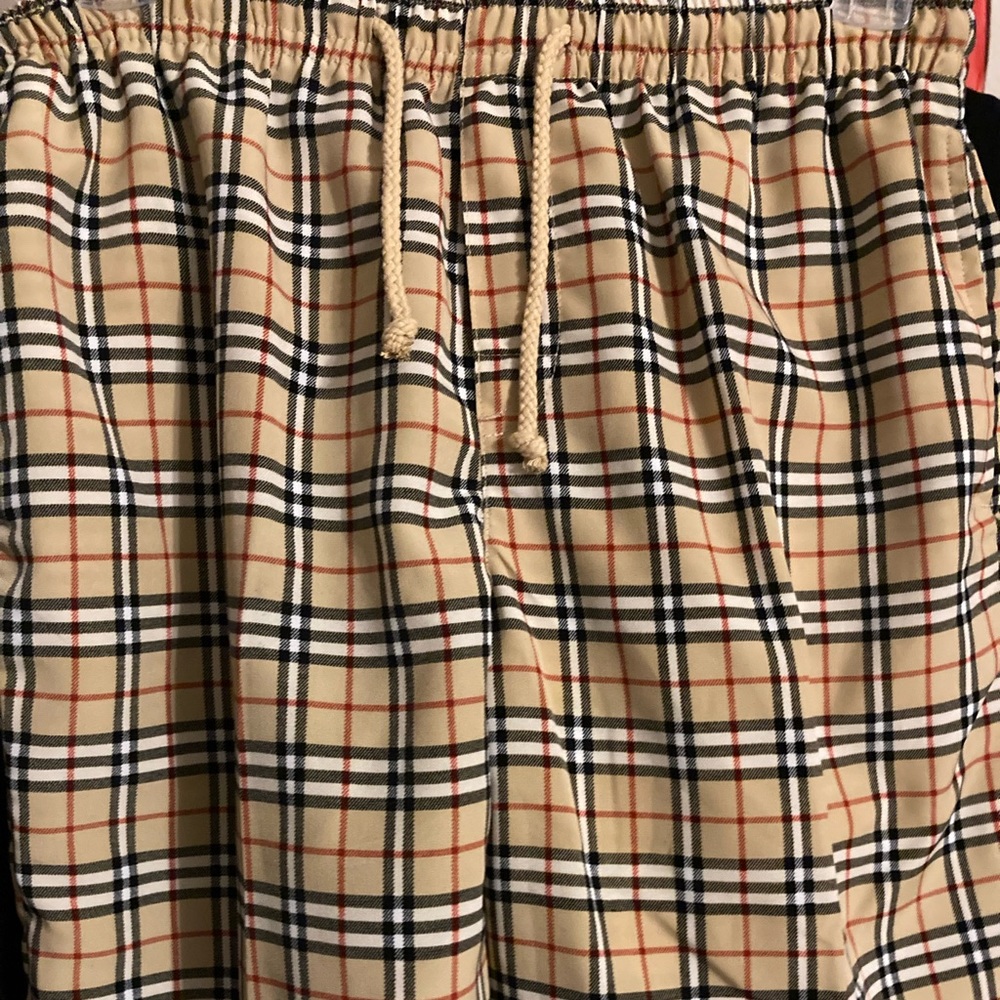 Cute checked shorts